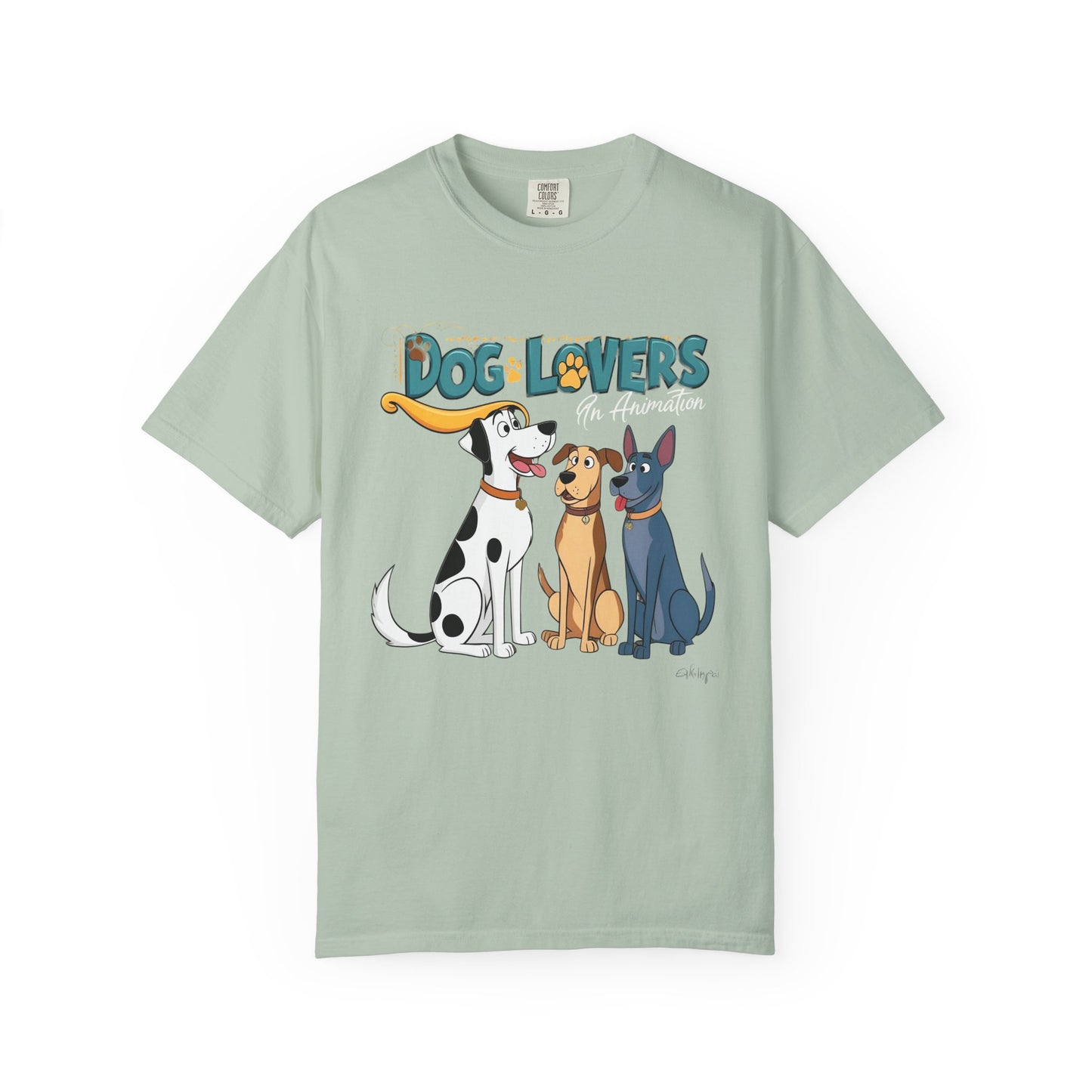 Dog Lovers Unisex Garment-Dyed T-Shirt - Perfect Gift for Animal Enthusiasts