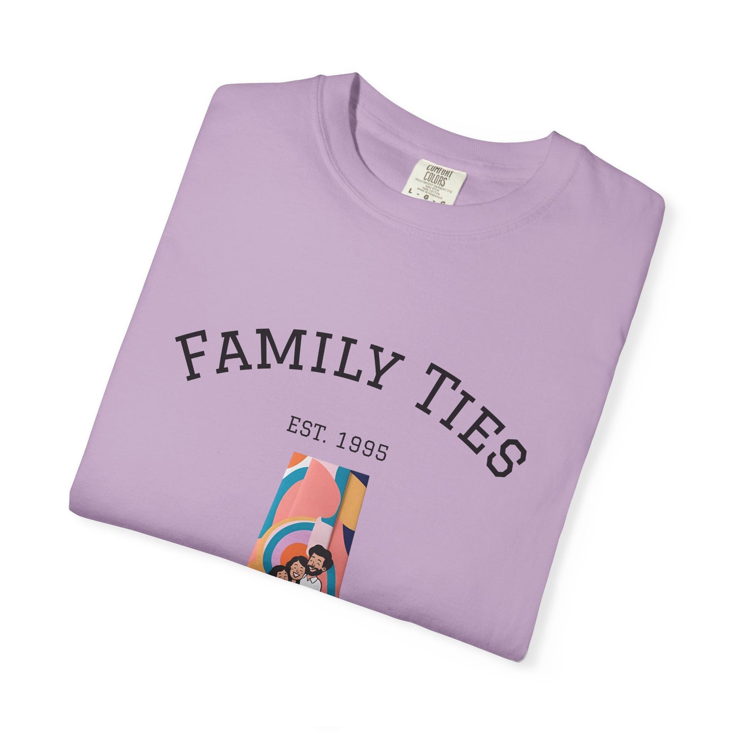 Family Ties Unisex Garment-Dyed T-Shirt - Perfect for Family Reunions & Gift Giving