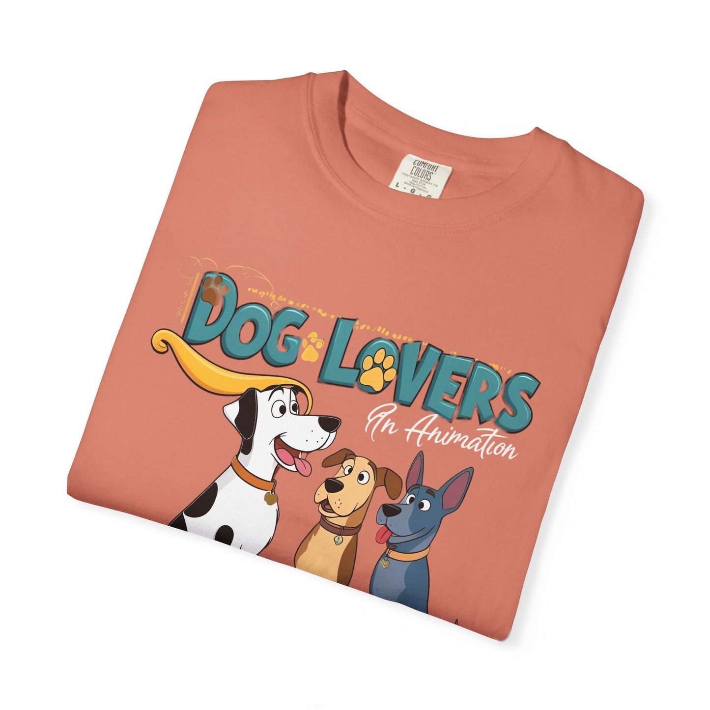Dog Lovers Unisex Garment-Dyed T-Shirt - Perfect Gift for Animal Enthusiasts