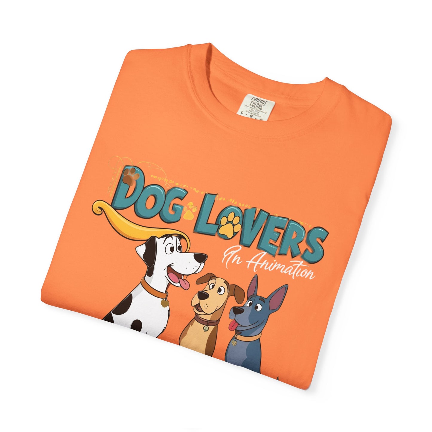 Dog Lovers Unisex Garment-Dyed T-Shirt - Perfect Gift for Animal Enthusiasts