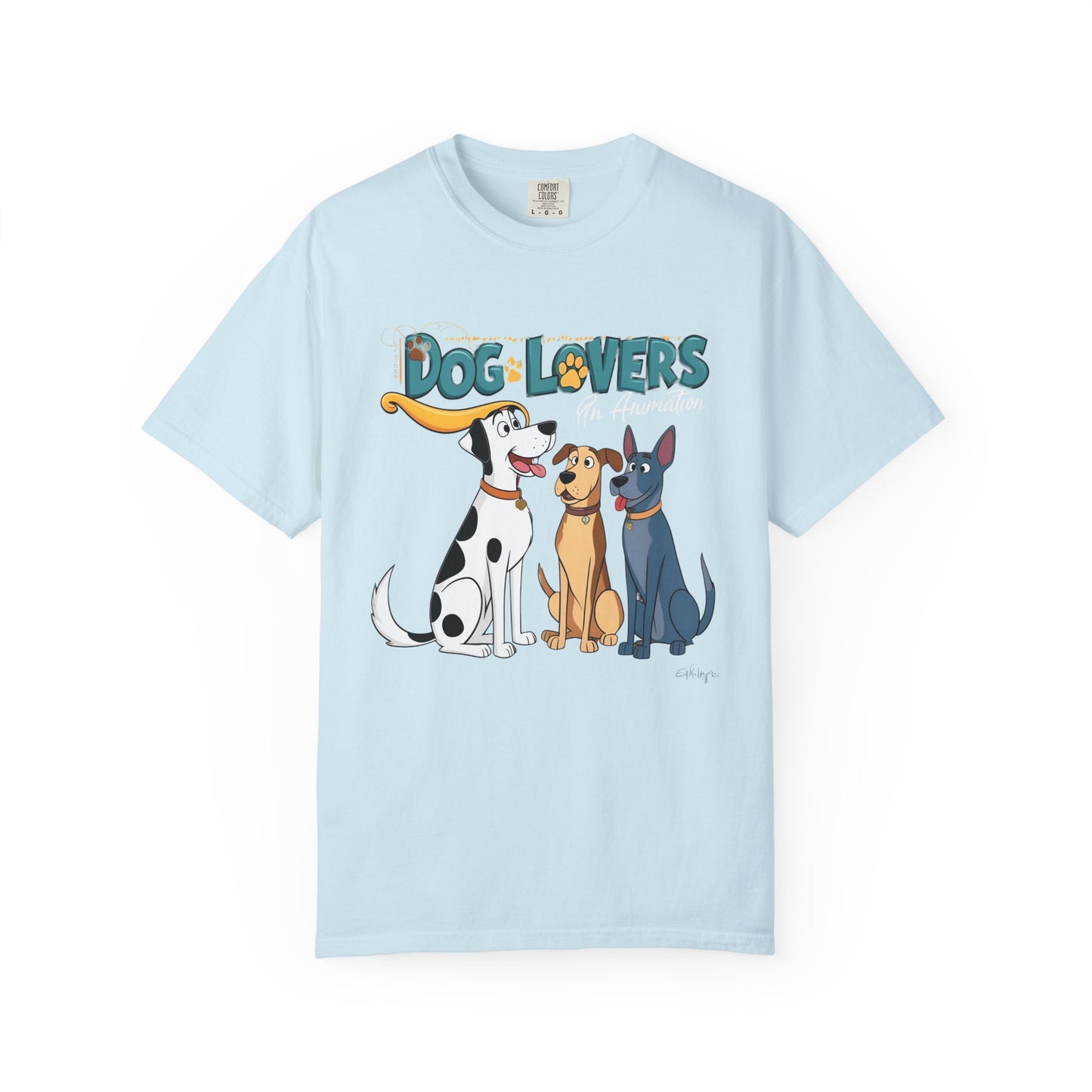 Dog Lovers Unisex Garment-Dyed T-Shirt - Perfect Gift for Animal Enthusiasts