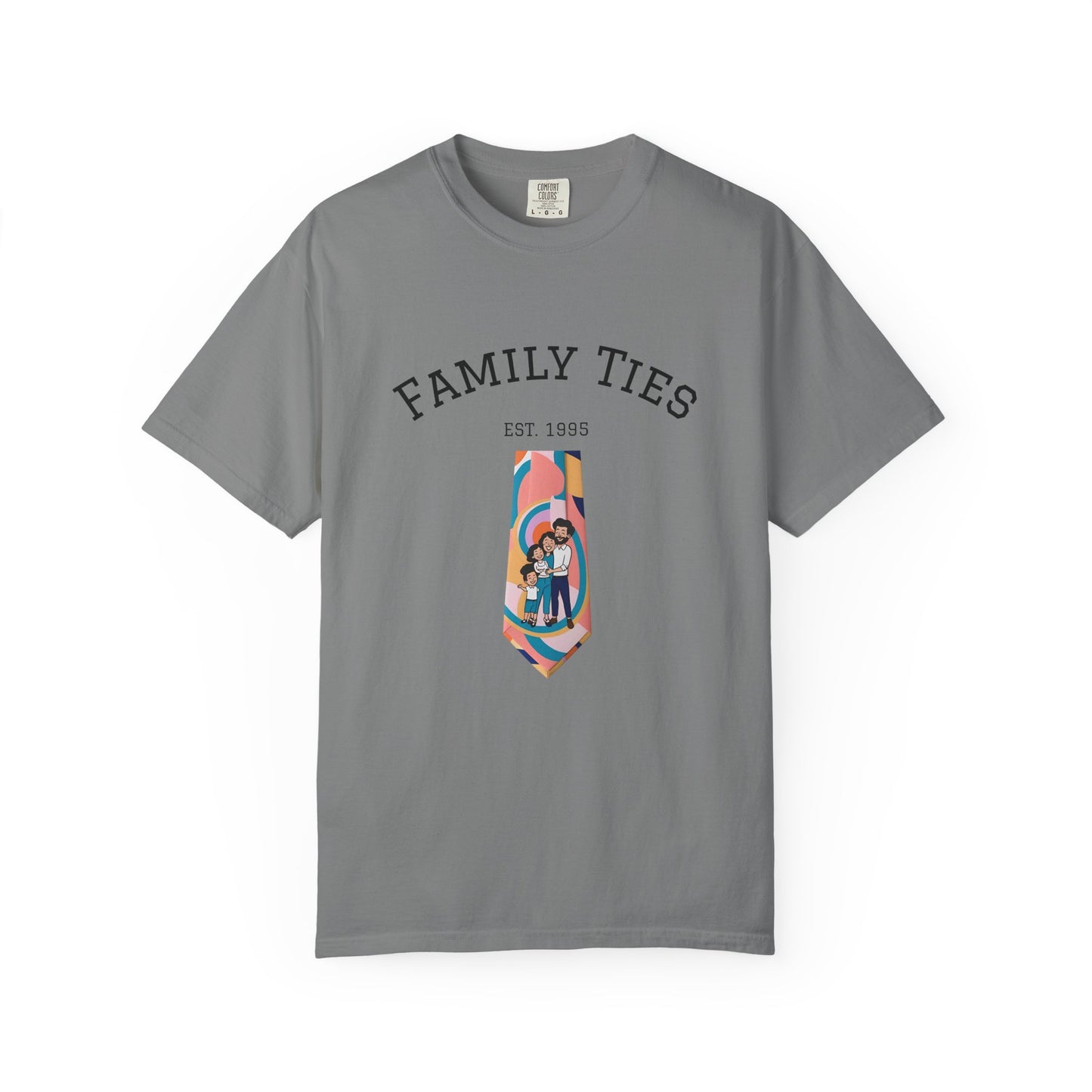 Family Ties Unisex Garment-Dyed T-Shirt - Perfect for Family Reunions & Gift Giving