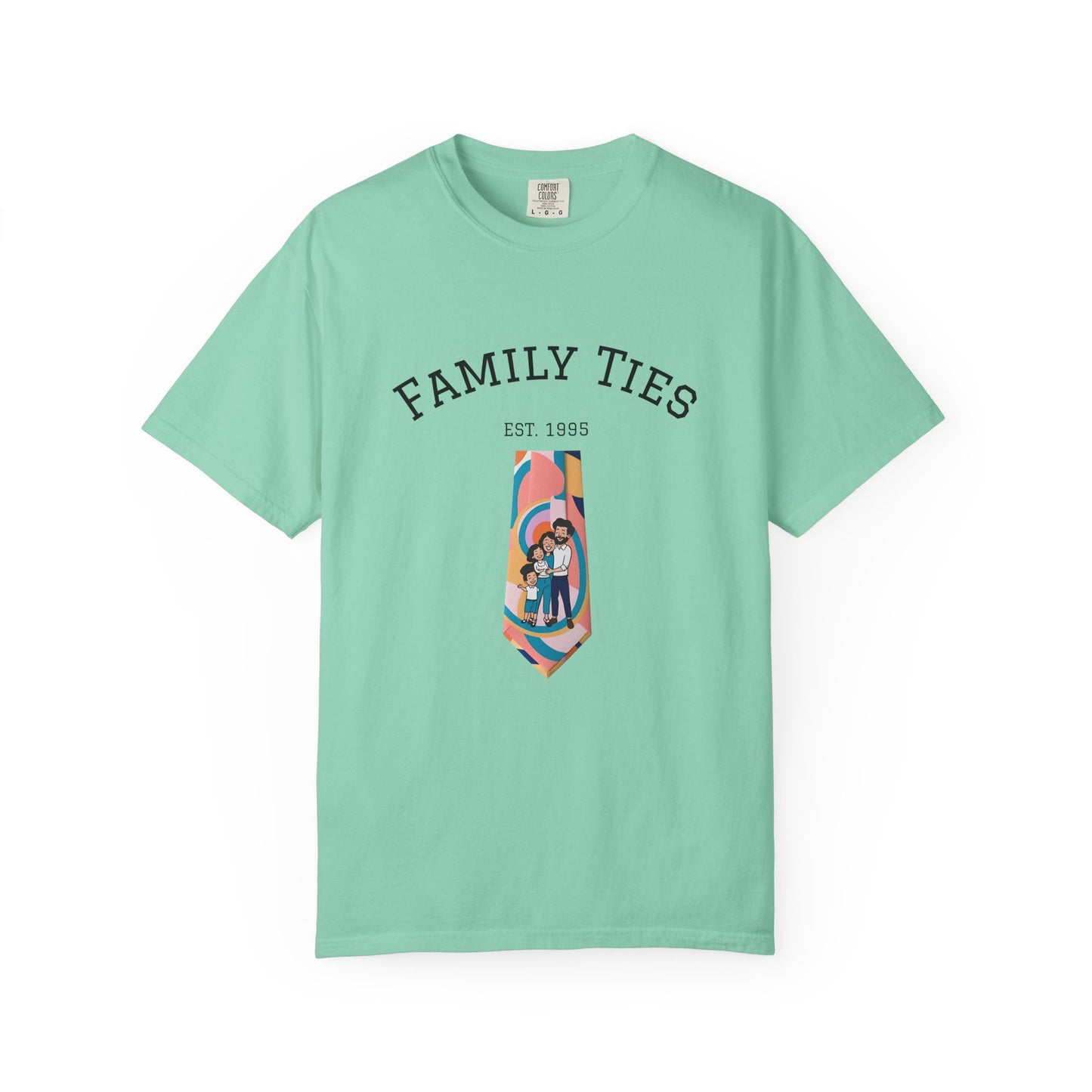 Family Ties Unisex Garment-Dyed T-Shirt - Perfect for Family Reunions & Gift Giving