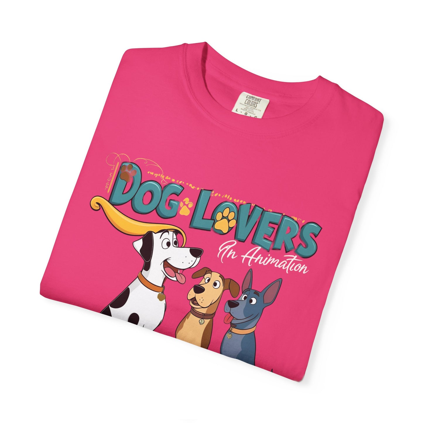 Dog Lovers Unisex Garment-Dyed T-Shirt - Perfect Gift for Animal Enthusiasts