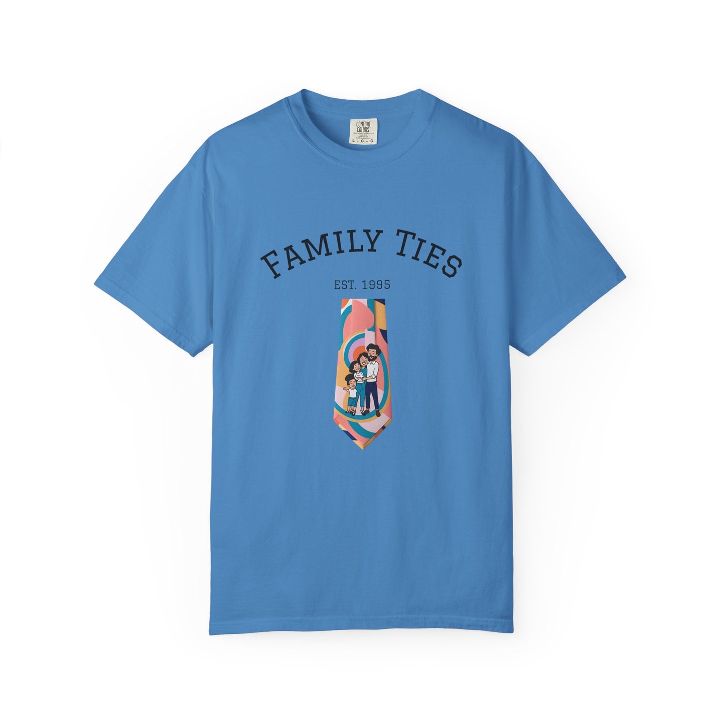Family Ties Unisex Garment-Dyed T-Shirt - Perfect for Family Reunions & Gift Giving