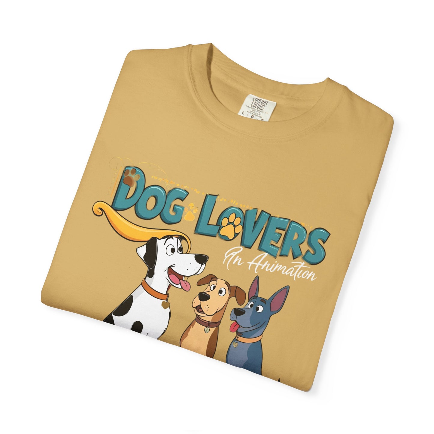 Dog Lovers Unisex Garment-Dyed T-Shirt - Perfect Gift for Animal Enthusiasts