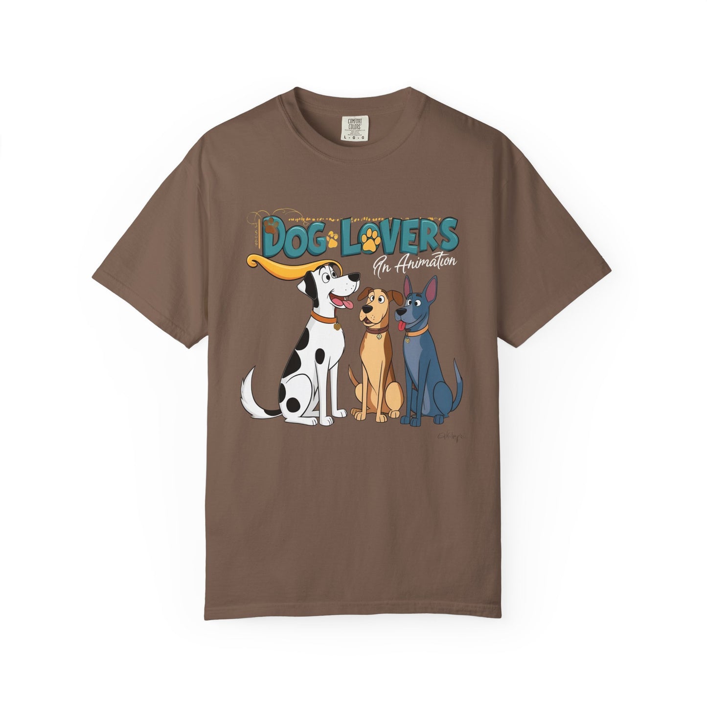 Dog Lovers Unisex Garment-Dyed T-Shirt - Perfect Gift for Animal Enthusiasts