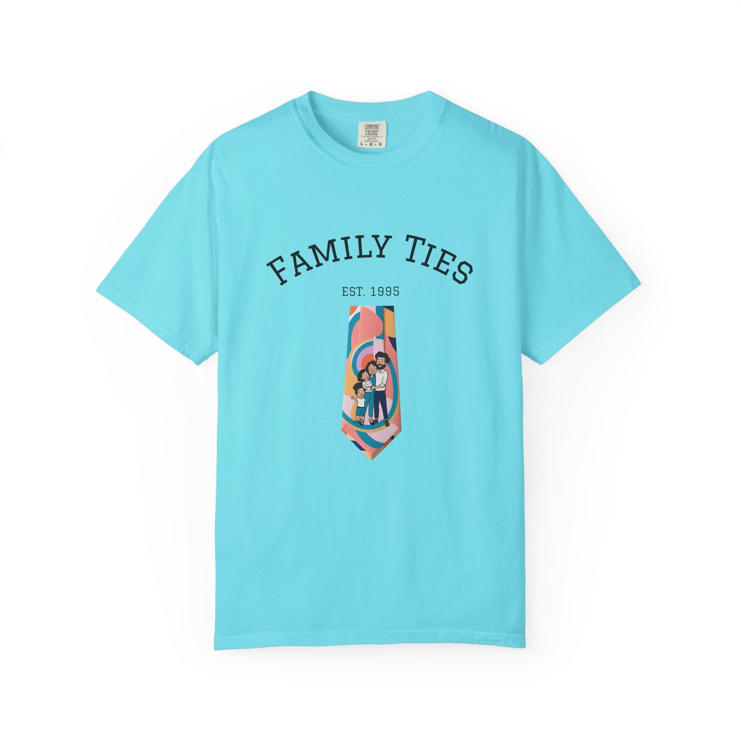 Family Ties Unisex Garment-Dyed T-Shirt - Perfect for Family Reunions & Gift Giving