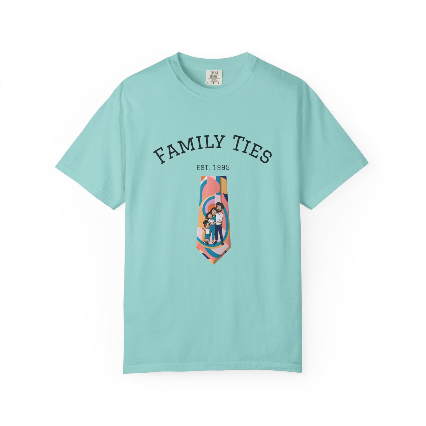 Family Ties Unisex Garment-Dyed T-Shirt - Perfect for Family Reunions & Gift Giving