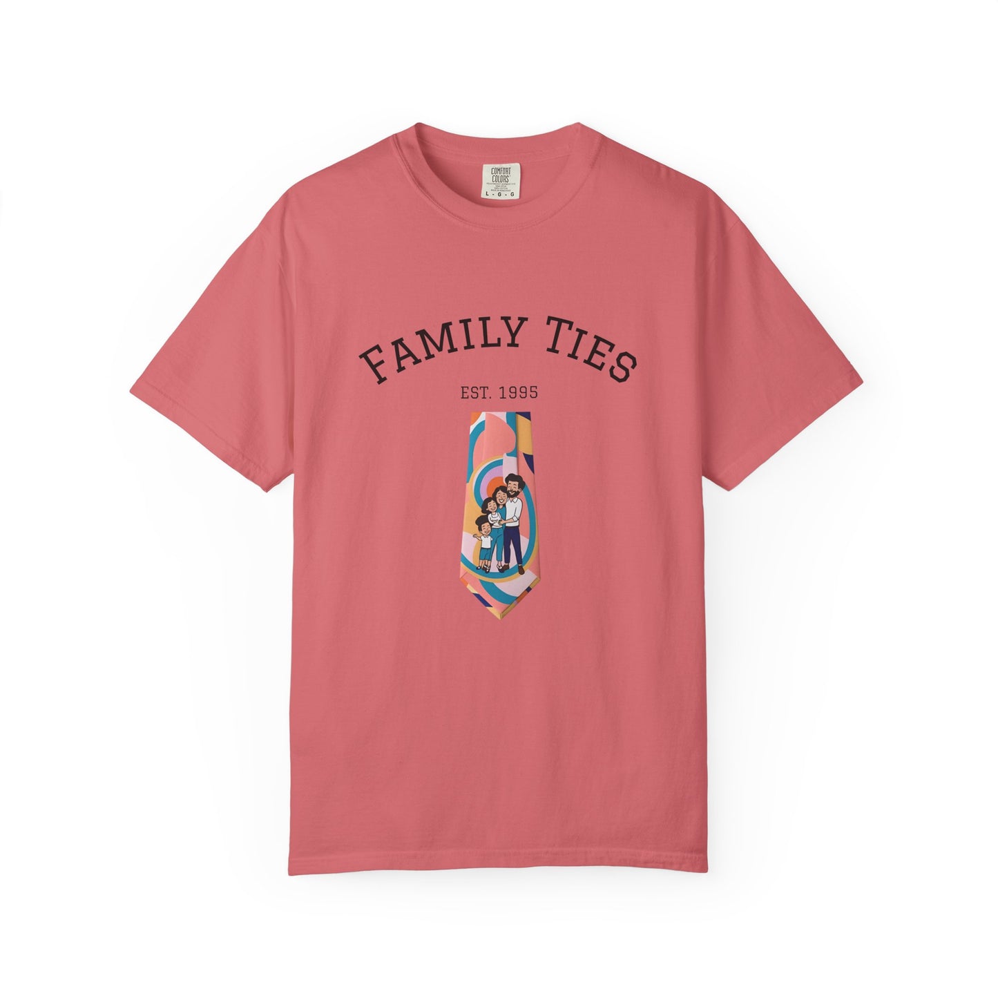 Family Ties Unisex Garment-Dyed T-Shirt - Perfect for Family Reunions & Gift Giving