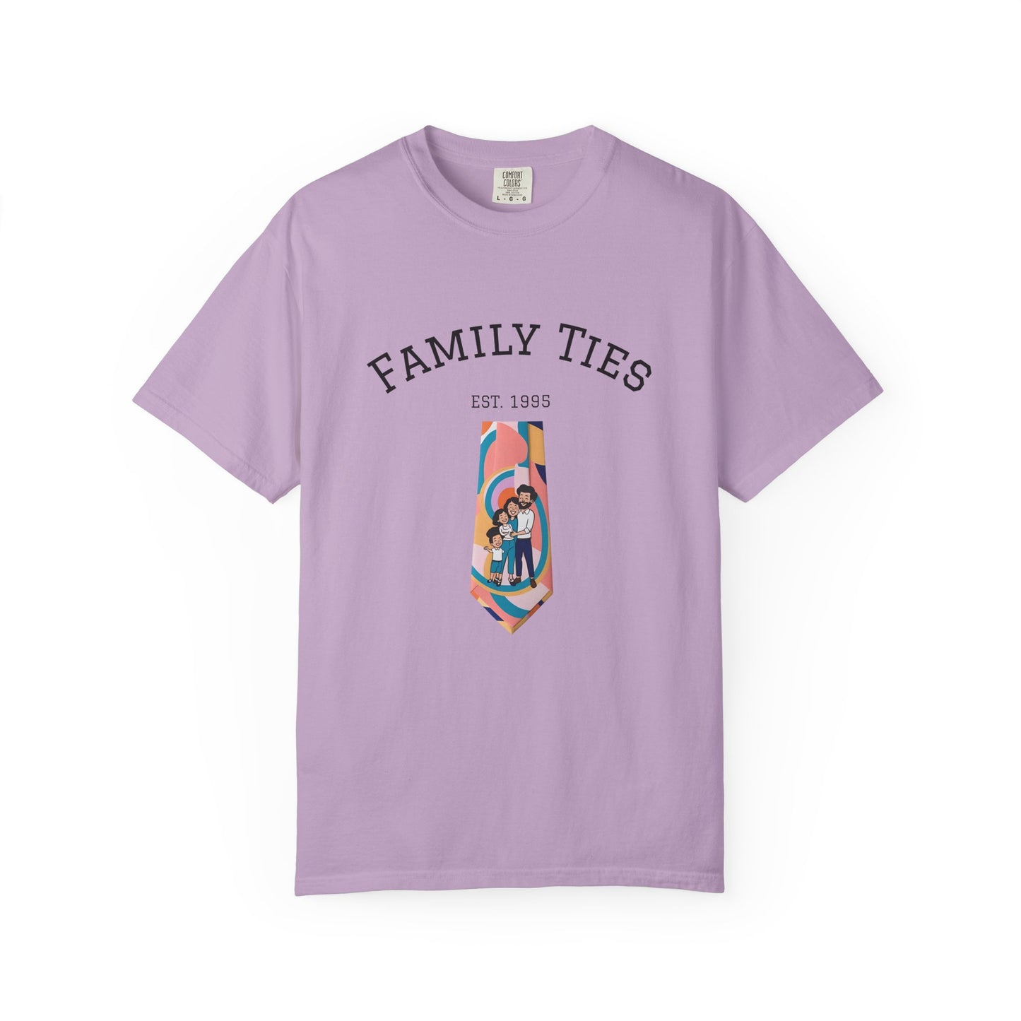 Family Ties Unisex Garment-Dyed T-Shirt - Perfect for Family Reunions & Gift Giving