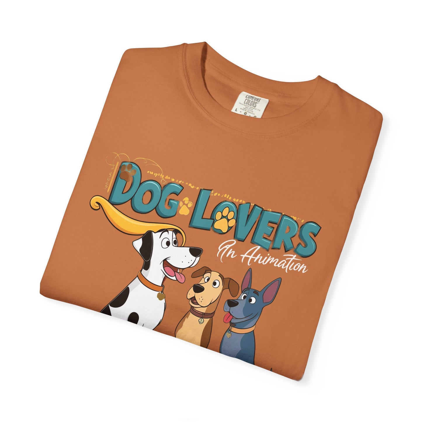 Dog Lovers Unisex Garment-Dyed T-Shirt - Perfect Gift for Animal Enthusiasts