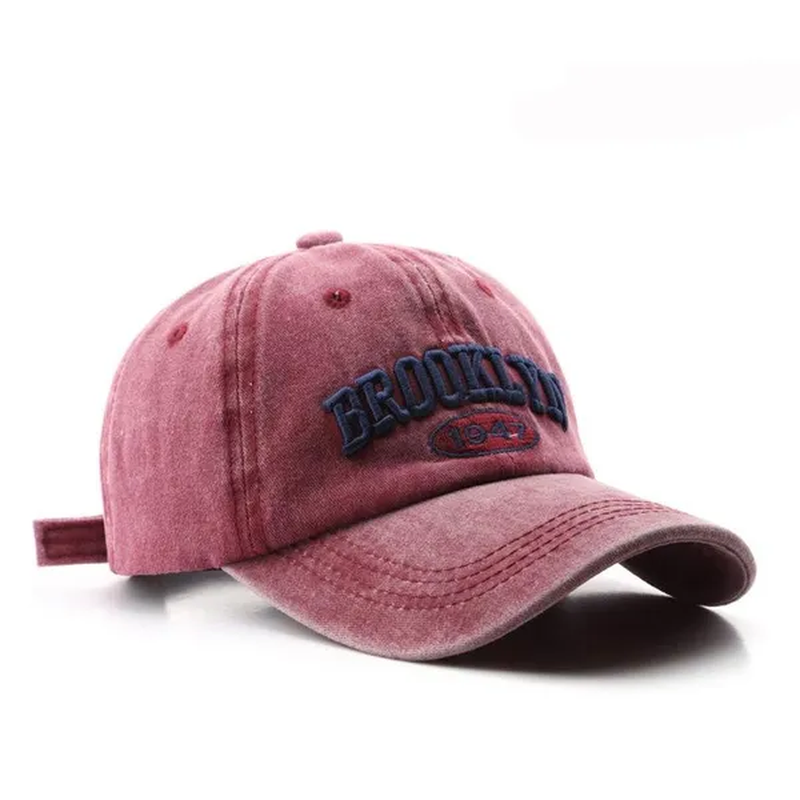 Miko Retro Baseball Cap for Women and Men Washed Cotton Dad Embroidered Hat Casual Snapback Hat Summer Sun Cap Unisex Gorras