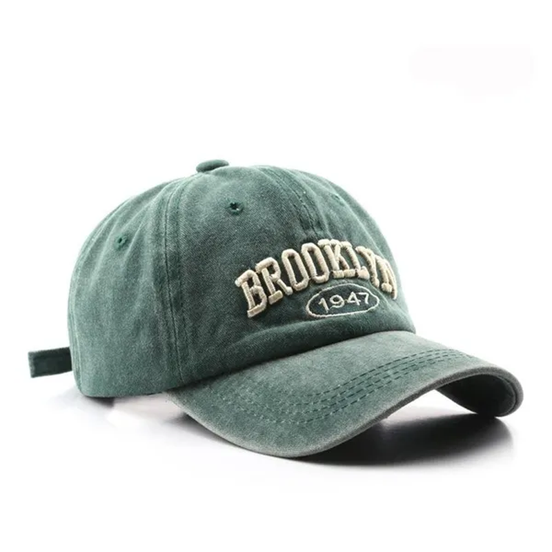Miko Retro Baseball Cap for Women and Men Washed Cotton Dad Embroidered Hat Casual Snapback Hat Summer Sun Cap Unisex Gorras