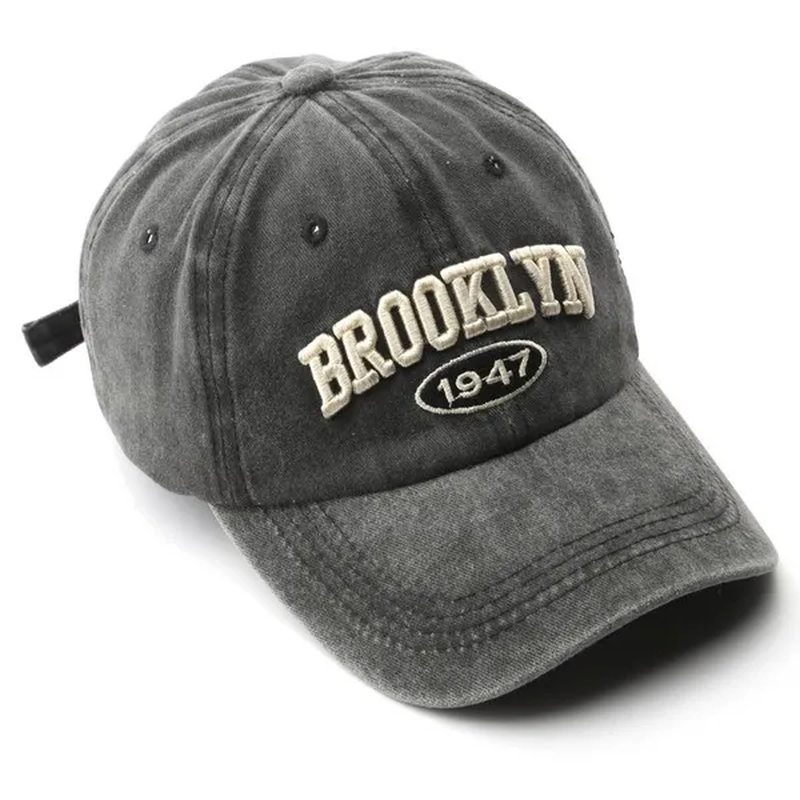 Miko Retro Baseball Cap for Women and Men Washed Cotton Dad Embroidered Hat Casual Snapback Hat Summer Sun Cap Unisex Gorras