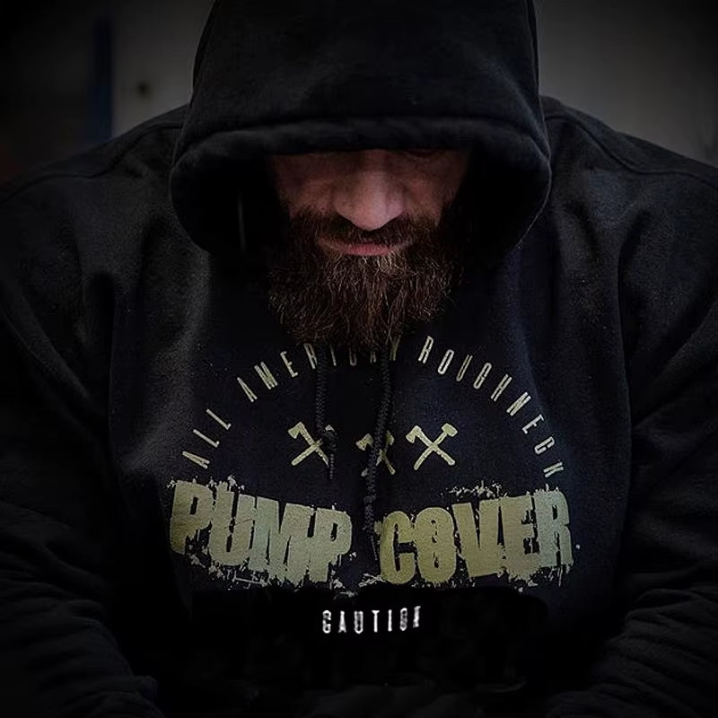 Men'S Winter Wool Loose Coat Gym Singlets Sweatshirts Mens Fleece Hoodies Stringer Bodybuilding Fitness Casual Pullovers