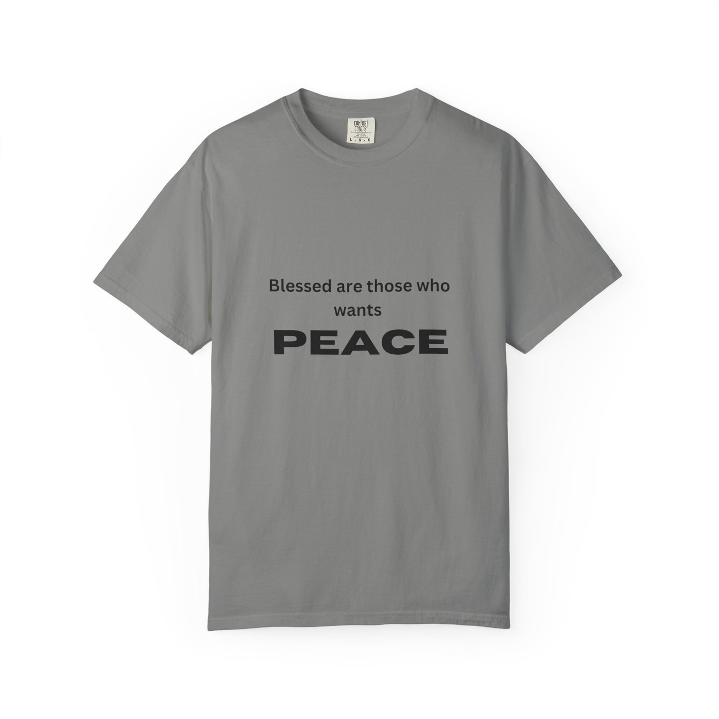Peaceful Vibes Unisex Garment-Dyed T-Shirt