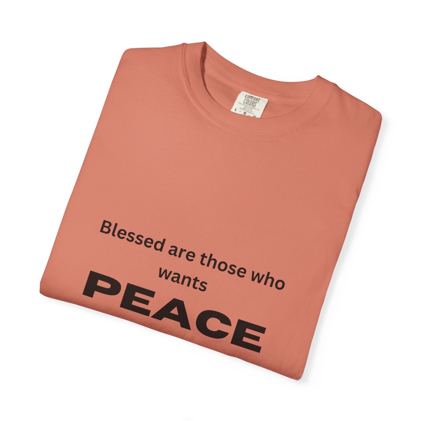 Peaceful Vibes Unisex Garment-Dyed T-Shirt
