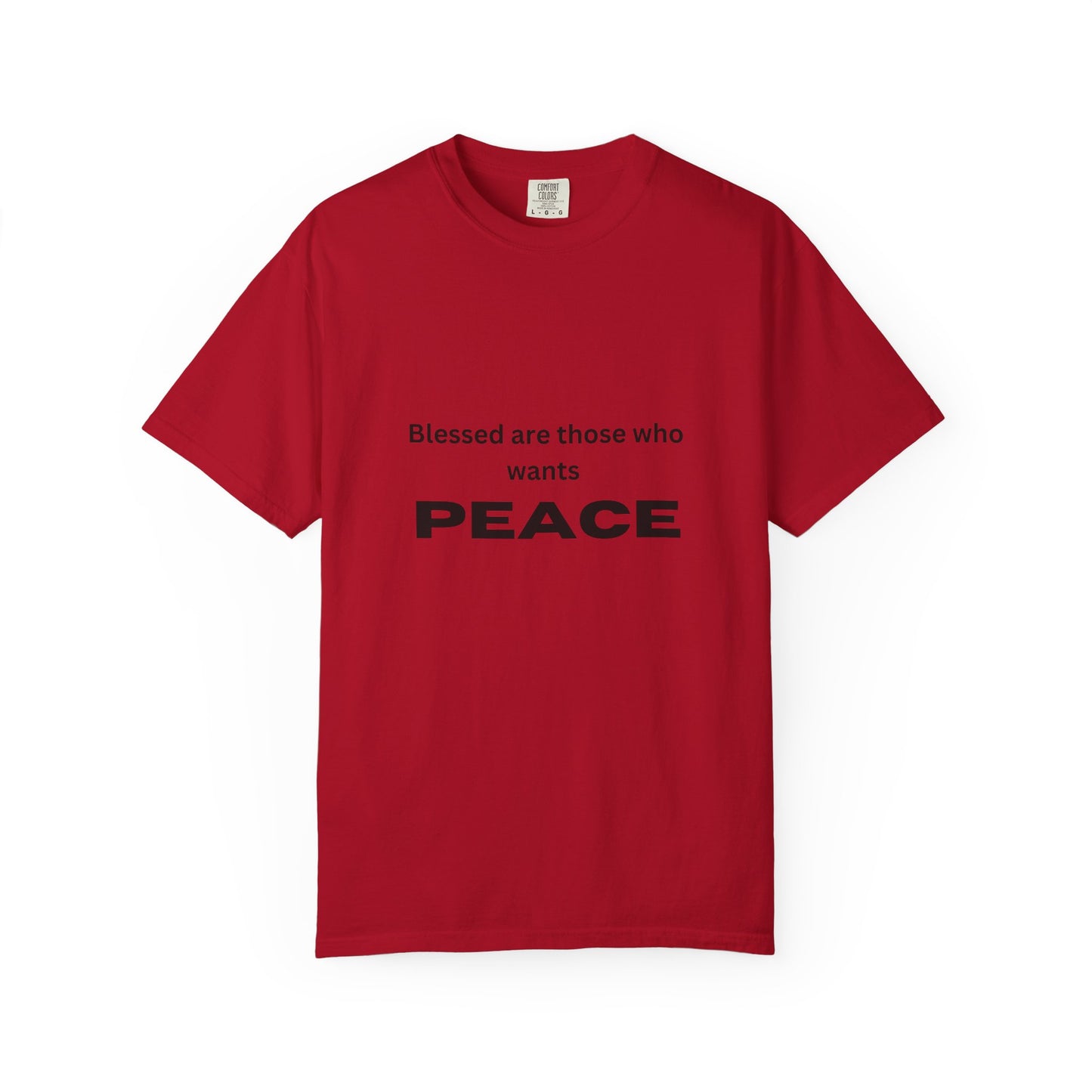 Peaceful Vibes Unisex Garment-Dyed T-Shirt