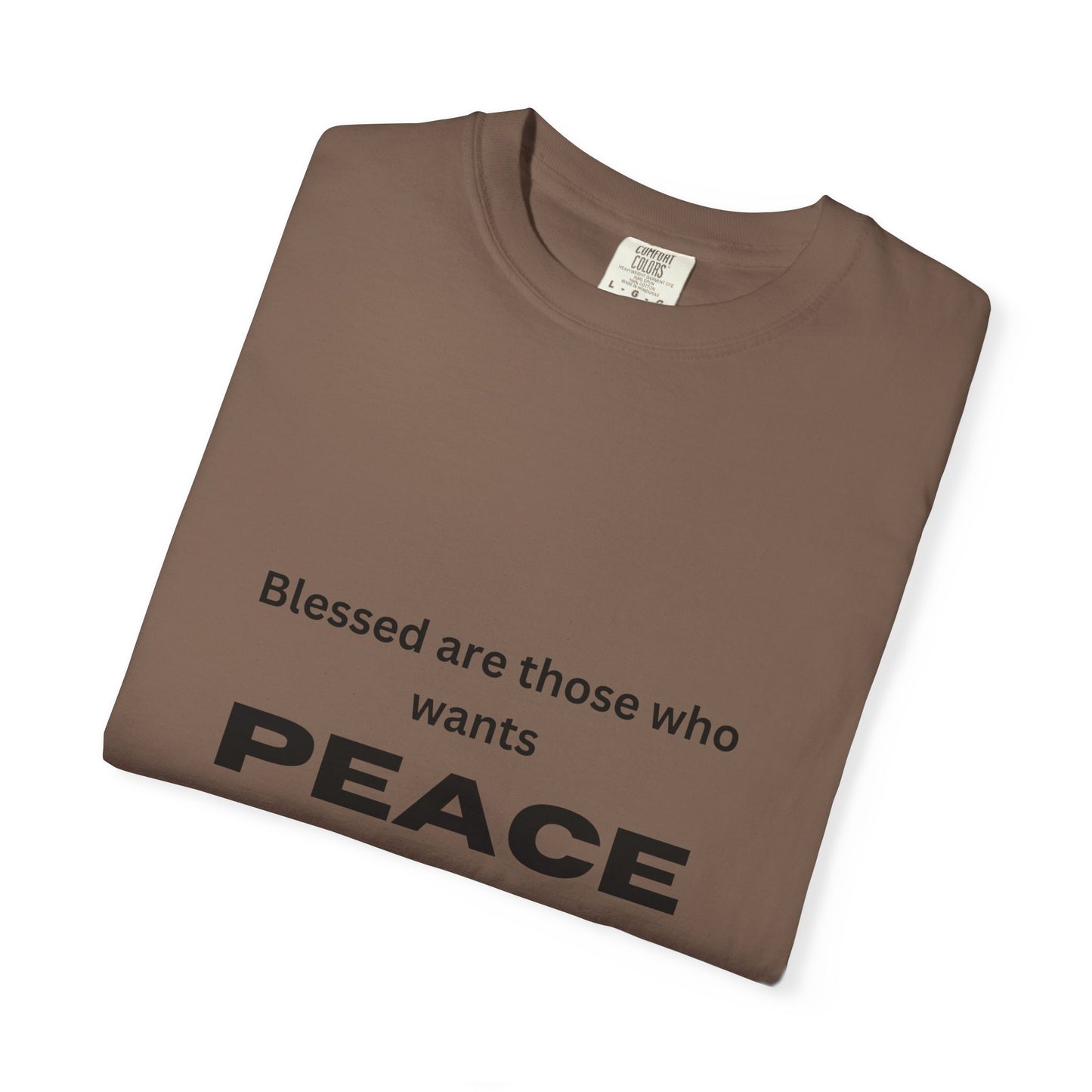 Peaceful Vibes Unisex Garment-Dyed T-Shirt