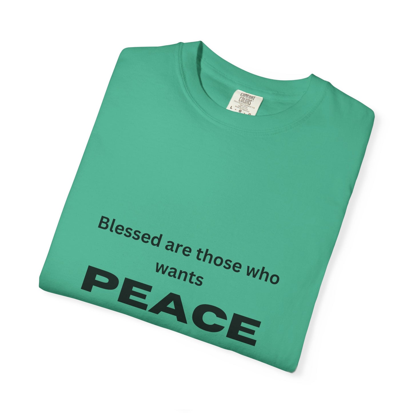 Peaceful Vibes Unisex Garment-Dyed T-Shirt
