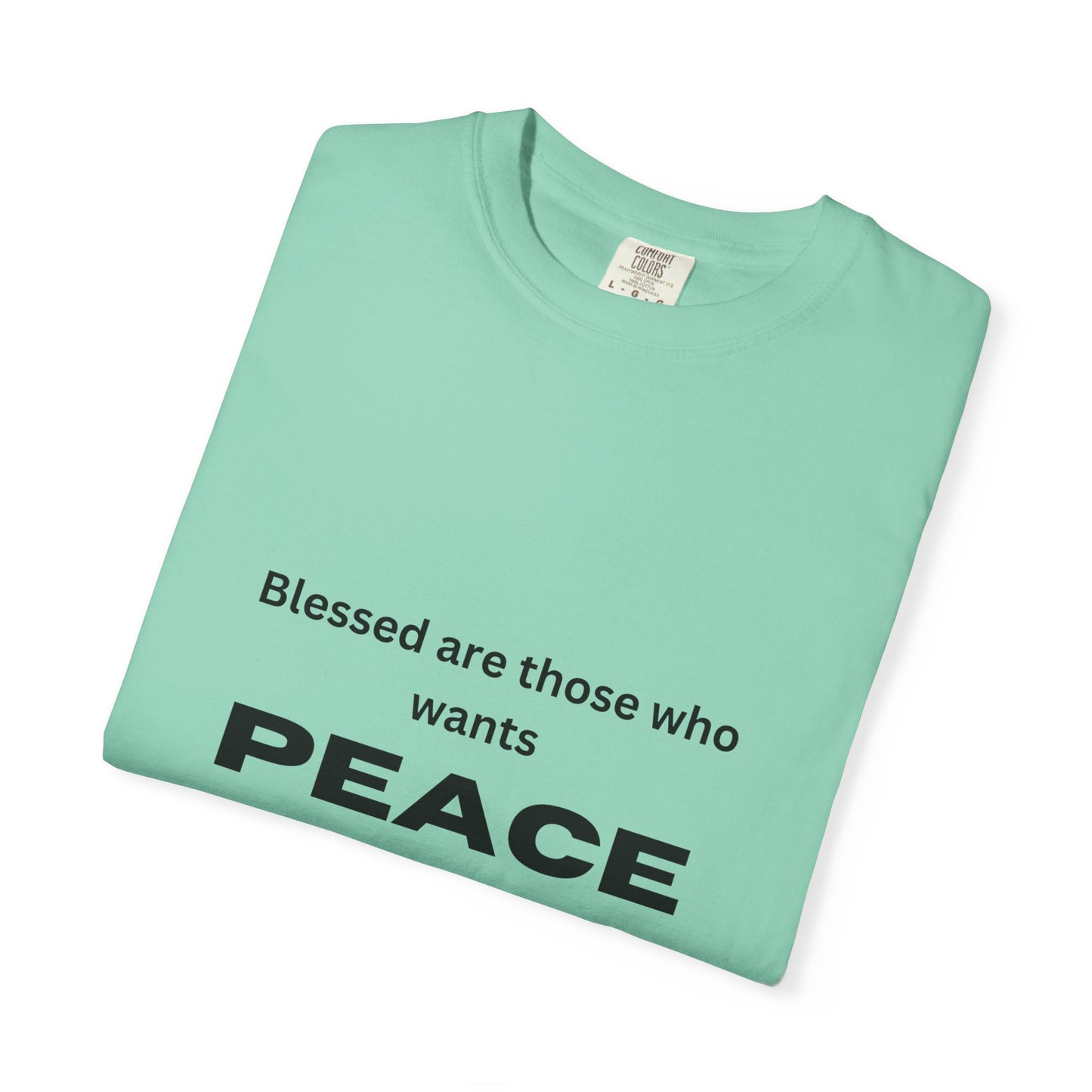 Peaceful Vibes Unisex Garment-Dyed T-Shirt