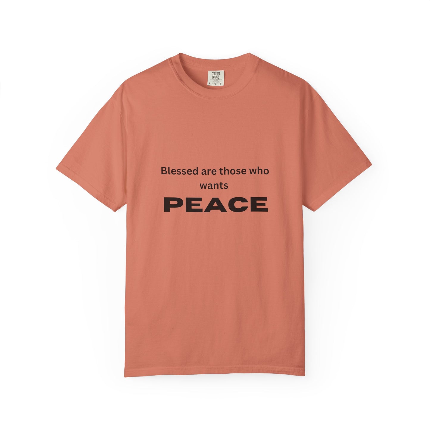 Peaceful Vibes Unisex Garment-Dyed T-Shirt