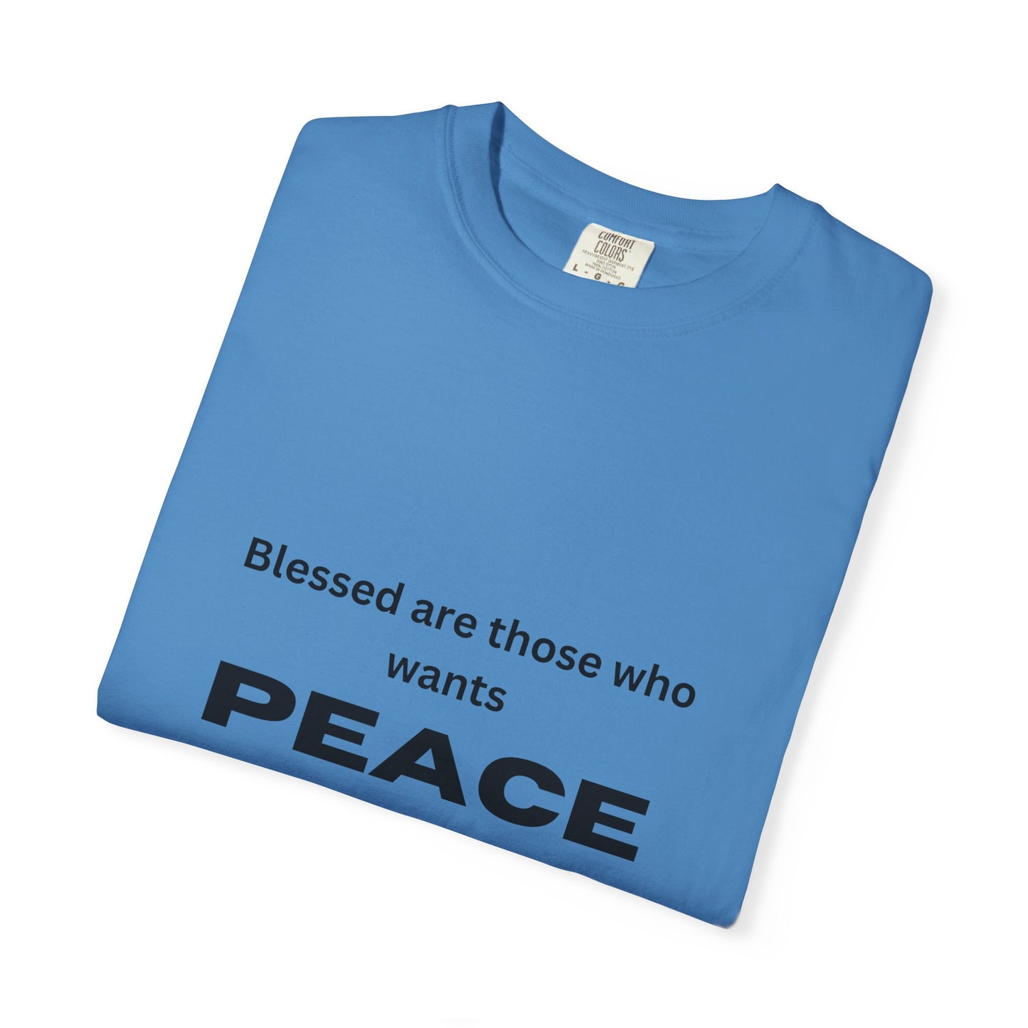 Peaceful Vibes Unisex Garment-Dyed T-Shirt