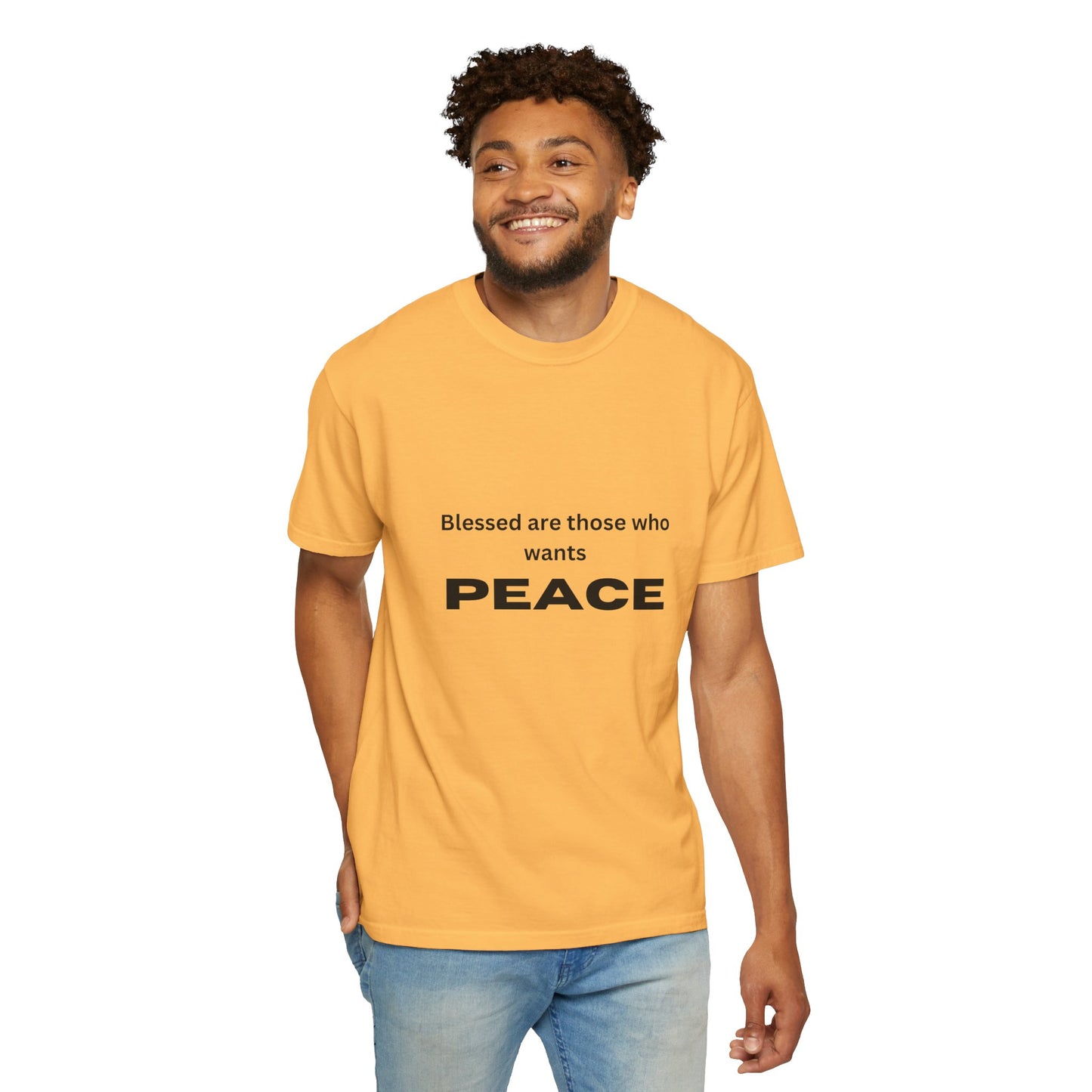 Peaceful Vibes Unisex Garment-Dyed T-Shirt