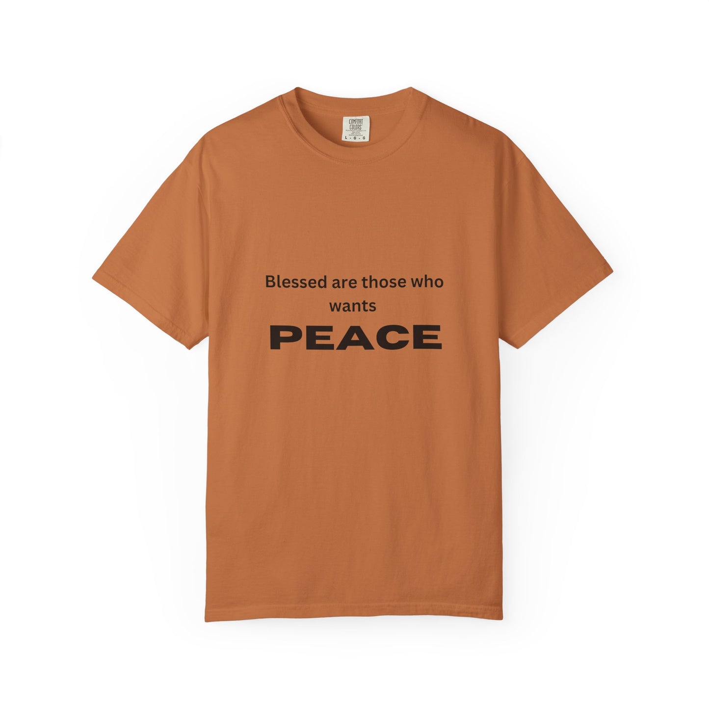 Peaceful Vibes Unisex Garment-Dyed T-Shirt