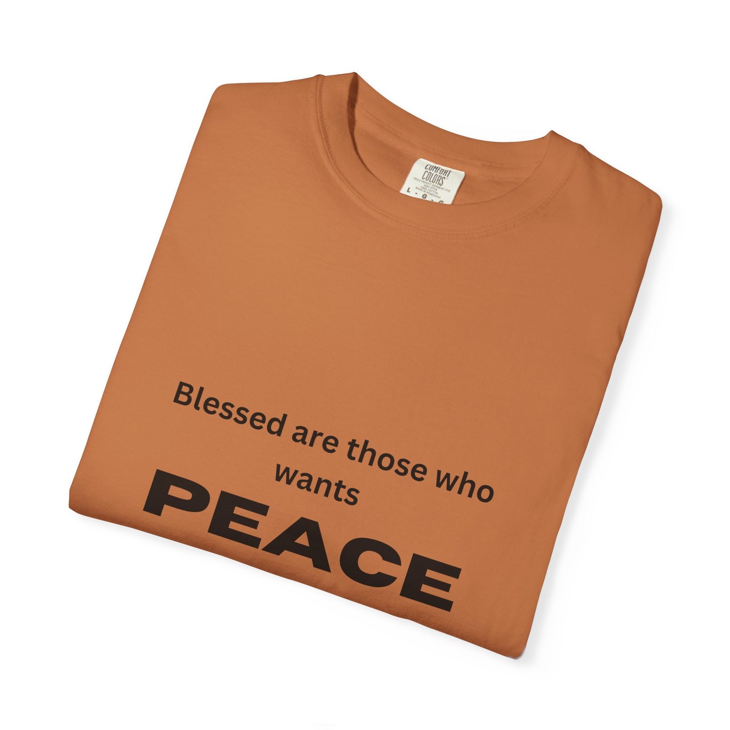 Peaceful Vibes Unisex Garment-Dyed T-Shirt