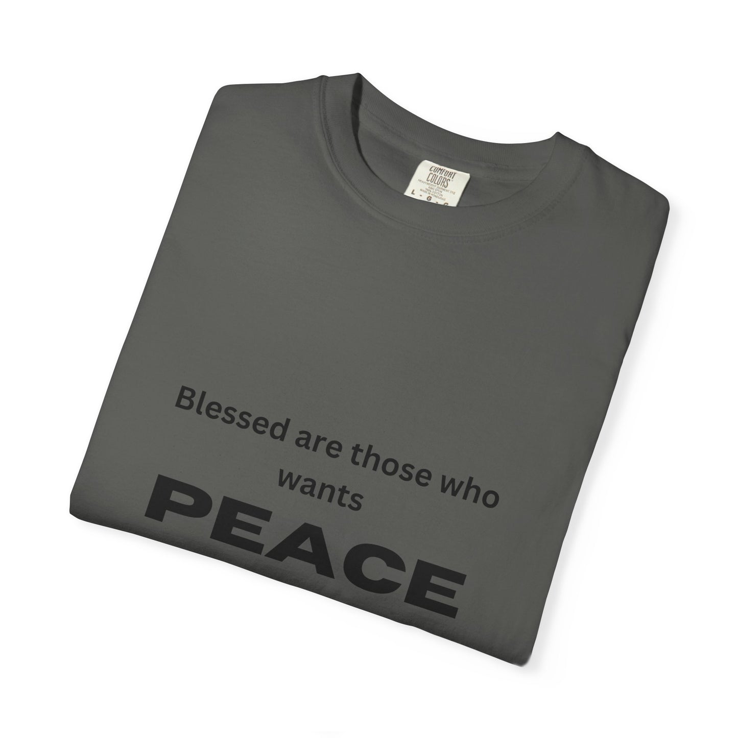 Peaceful Vibes Unisex Garment-Dyed T-Shirt